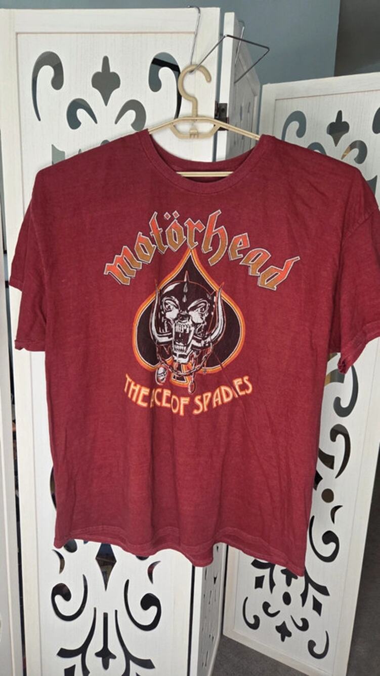 Motorhead Ace of Spades Graphic Tee XXL Distressed Oversized Band Shirt